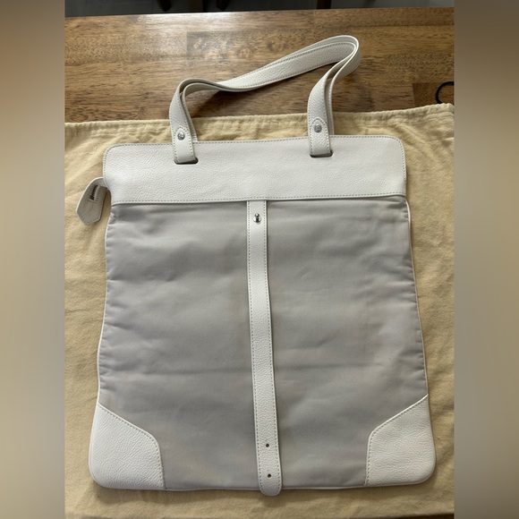 Burberry Stonewell Leather & Canvas Tote - Picture 3 of 16